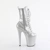 Pleaser - FLAMINGO1040GP Bottes de plateforme, Pole dance chaussures - Couleur argent Product image